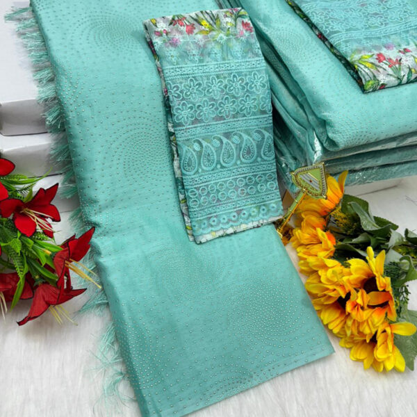 Geogette Fancy sarees - Image 16