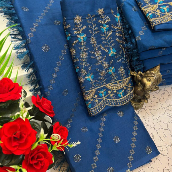 Geogette Fancy sarees - Image 17