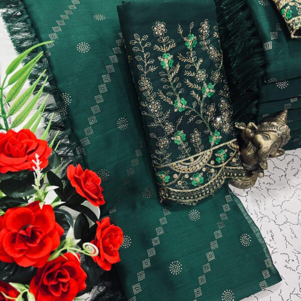 Geogette Fancy sarees - Image 2