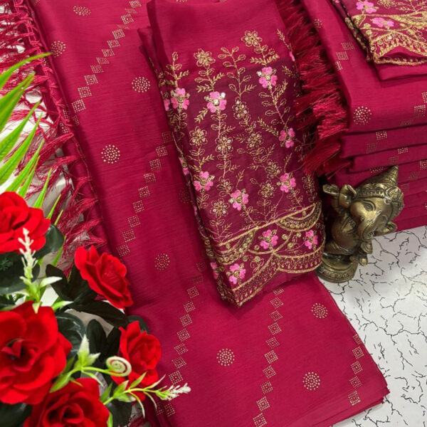 Geogette Fancy sarees - Image 21