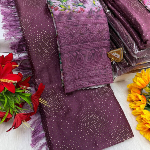 Geogette Fancy sarees - Image 3